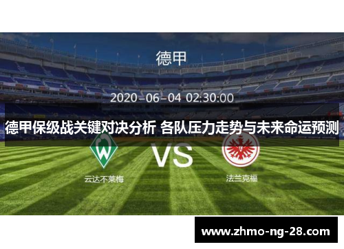 德甲保级战关键对决分析 各队压力走势与未来命运预测 德甲保级战关键对决分析 各队压力走势与未来命运预测